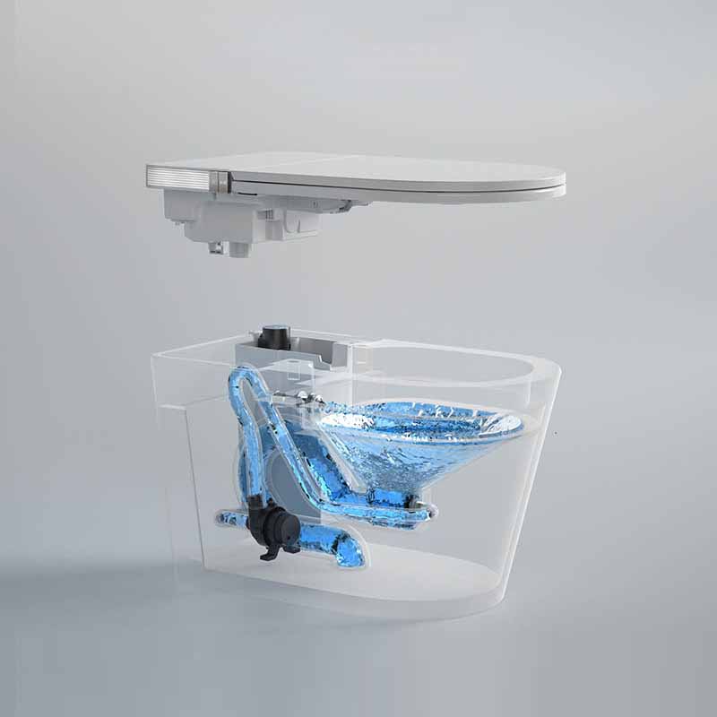 DZOZO S041 Fully Smart Toilet with Auto Lid, Foam Shield & High-Speed Drying | OEM/ODM