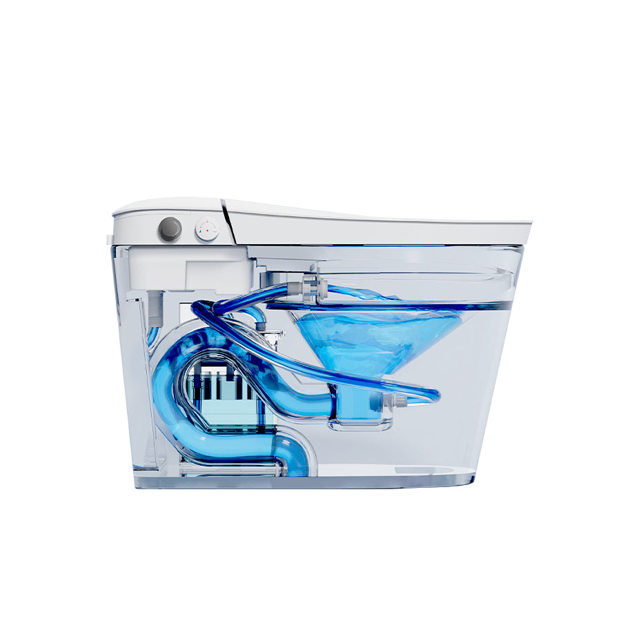 DZOZO H8 Non-Electric Smart Toilet with Dual Wash and Foot Flush | OEM/ODM