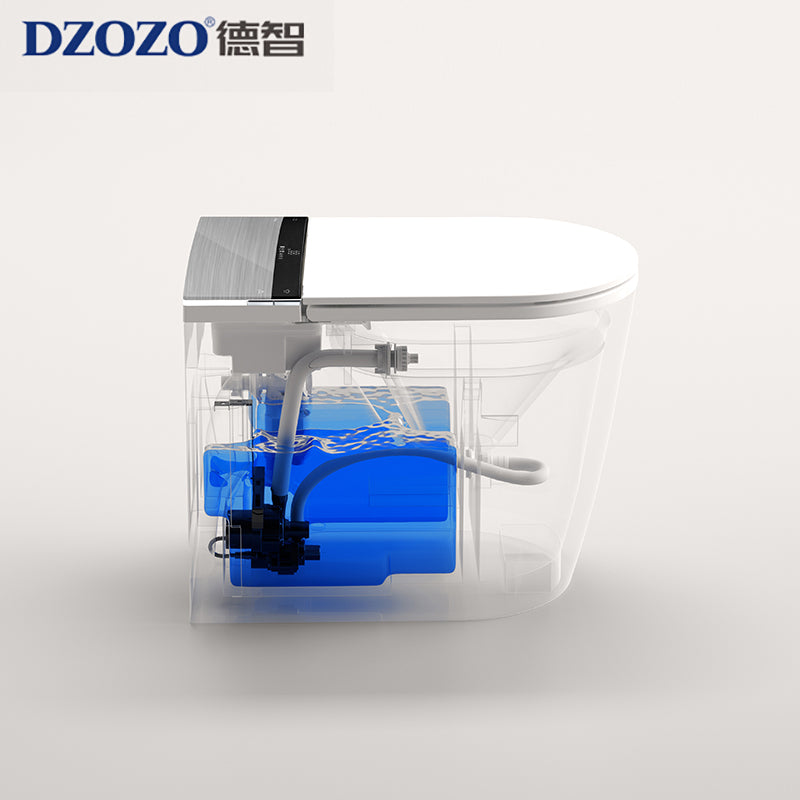 DZOZO S023 Automatic Smart Toilet Floor Mounted  Advanced Remote Control