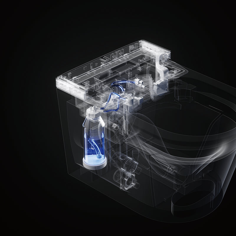 DZOZO S013 Smart European Ceramic Electric Toilet with Remote Control Function