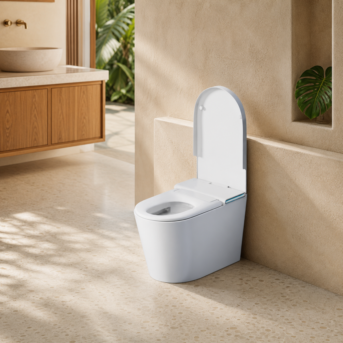 DZOZO S040 Fully Smart Toilet with Auto Lid, Boost Flushing & Foam Shield | OEM/ODM