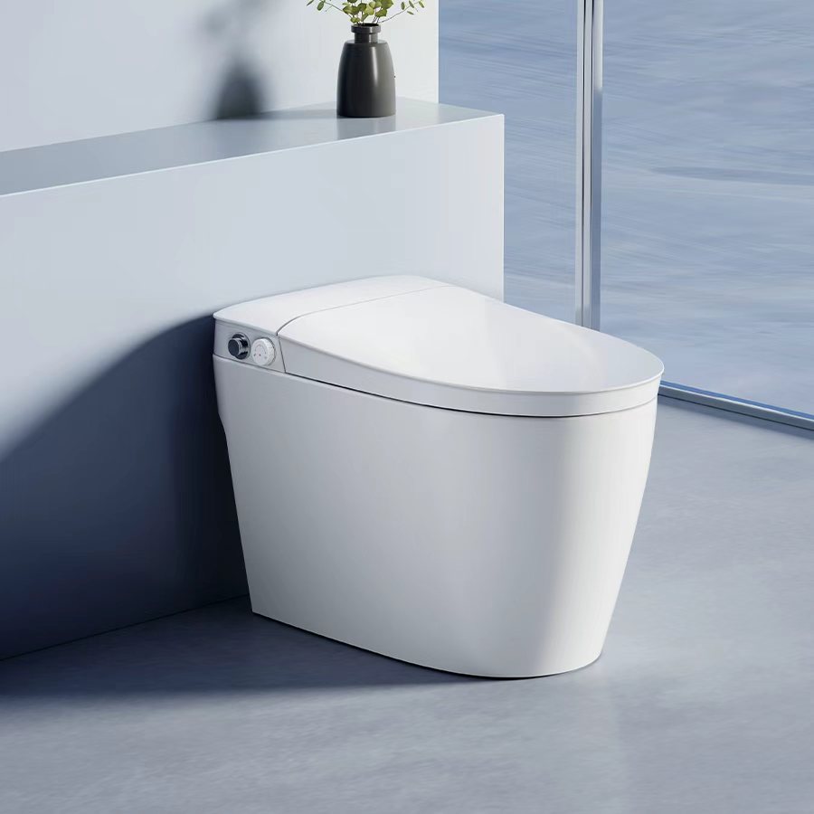 DZOZO H8 non-electric smart toilet in a modern bathroom