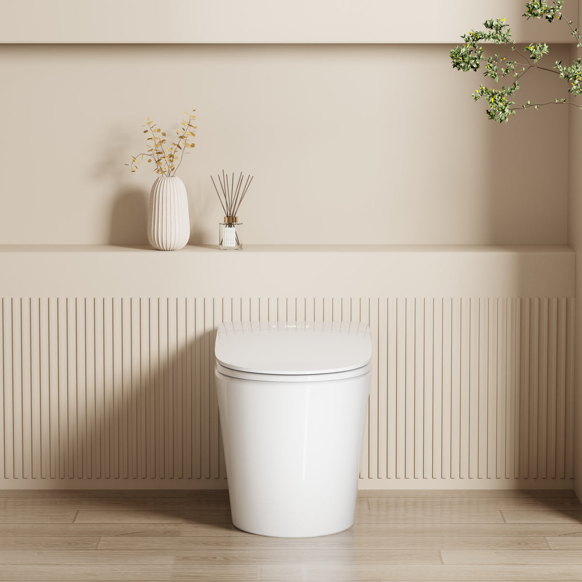 DZOZO S042 Compact Fully Smart Toilet with Double-Pump Boost | OEM/ODM