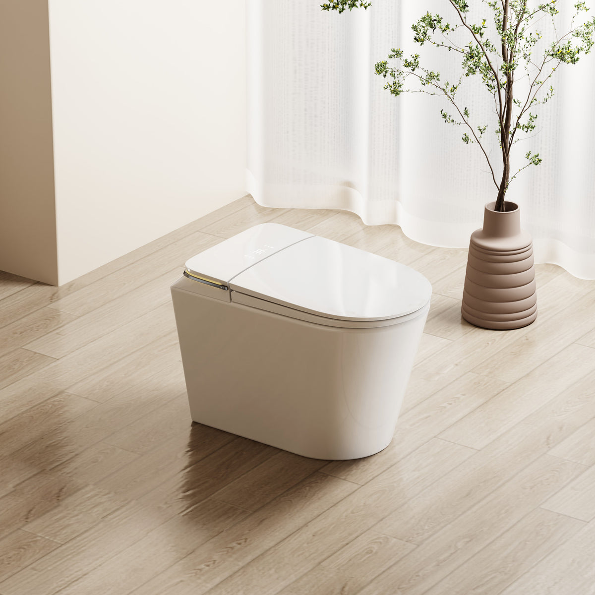 DZOZO S042 minimalist floor-mounted fully smart toilet
