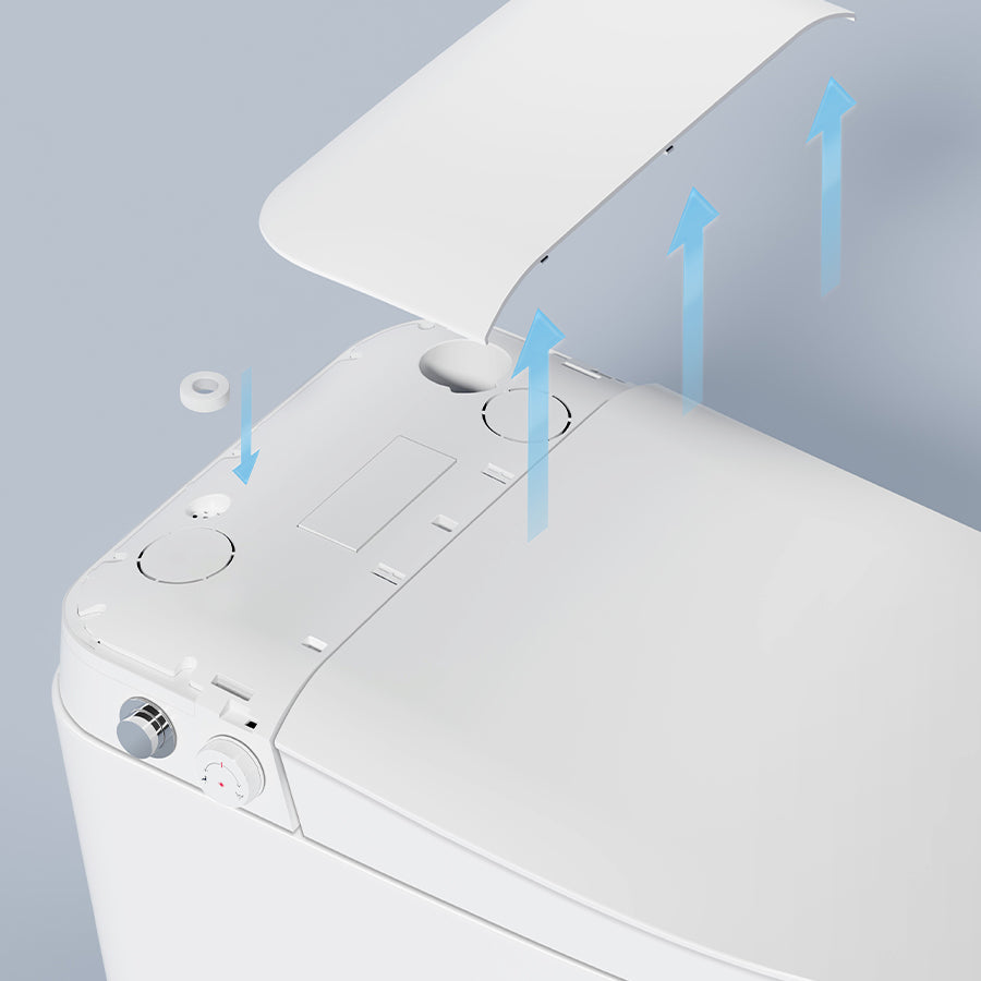 DZOZO H8 Non-Electric Smart Toilet with Dual Wash and Foot Flush | OEM/ODM