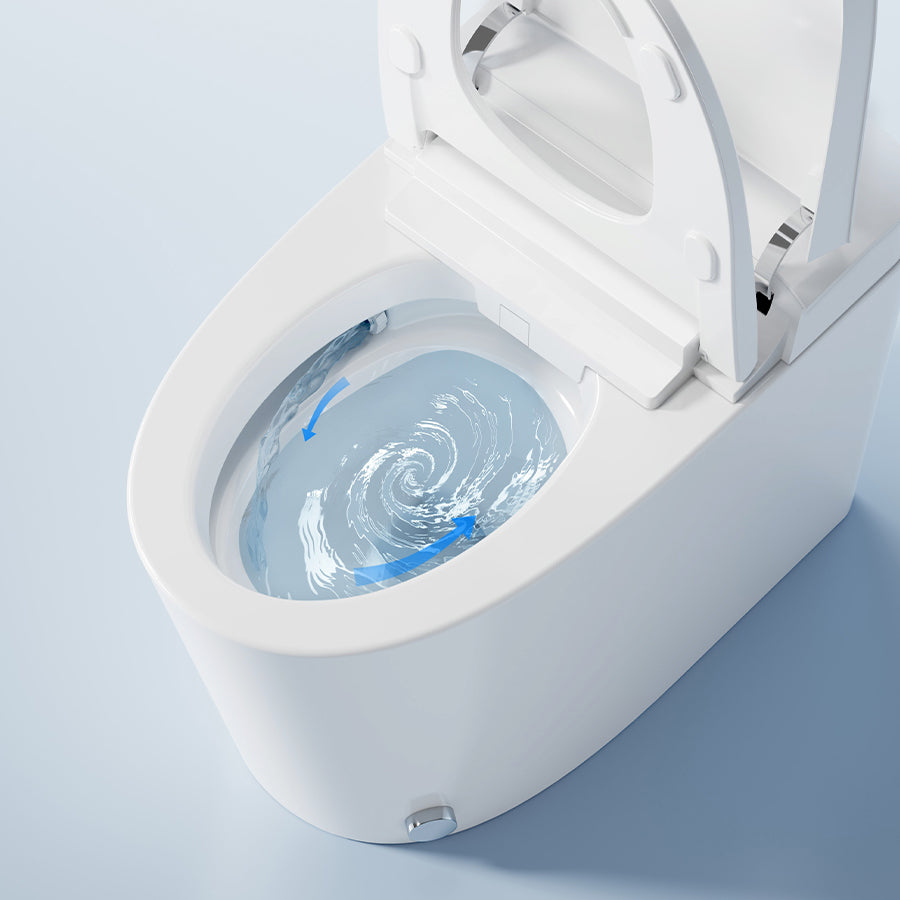 DZOZO H8 Non-Electric Smart Toilet with Dual Wash and Foot Flush | OEM/ODM