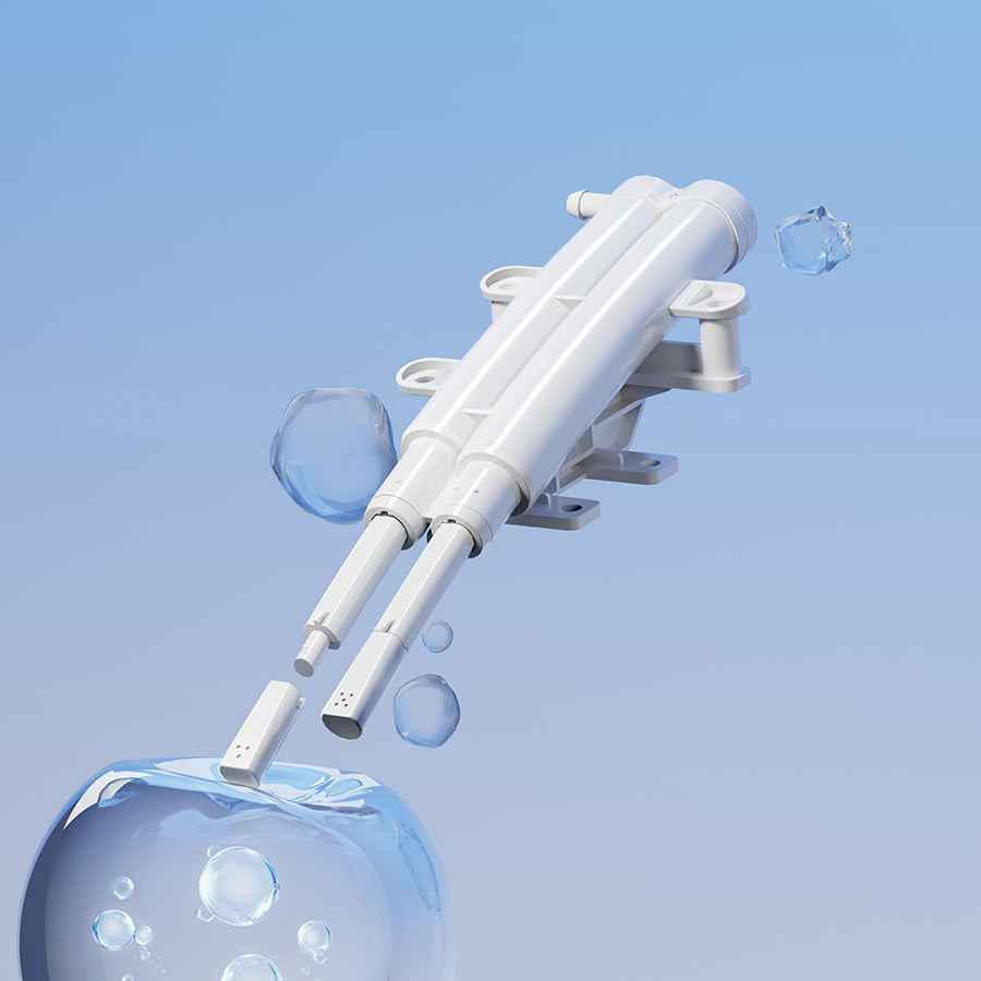 H8 retractable dual-wash bidet nozz