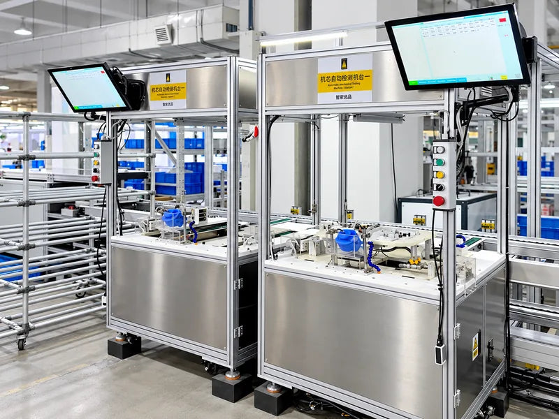 Smart toilet electrical safety testing at the DZOZO factory
