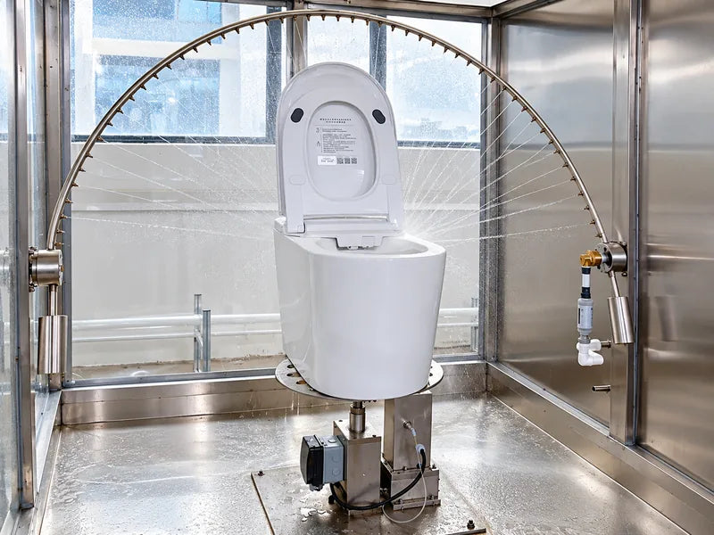 Smart toilet waterproof and sealing performance test