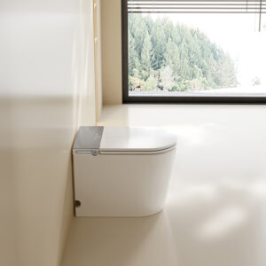 DZOZO S026 Compact Modern Toilet Powerful and Quiet Dual Flush Smart Toilet